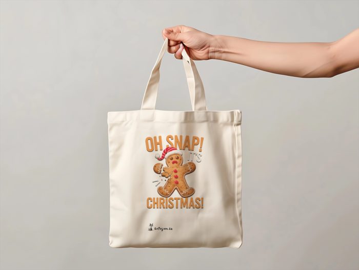 Oh, its Christmas- vászontáska
